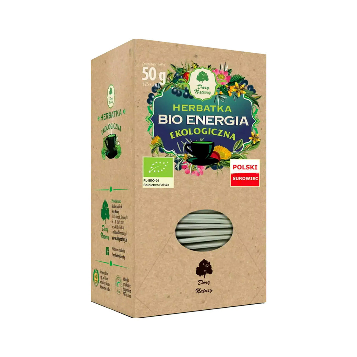 Dary Natury Herbata Bio-Energia Eko 20X2G