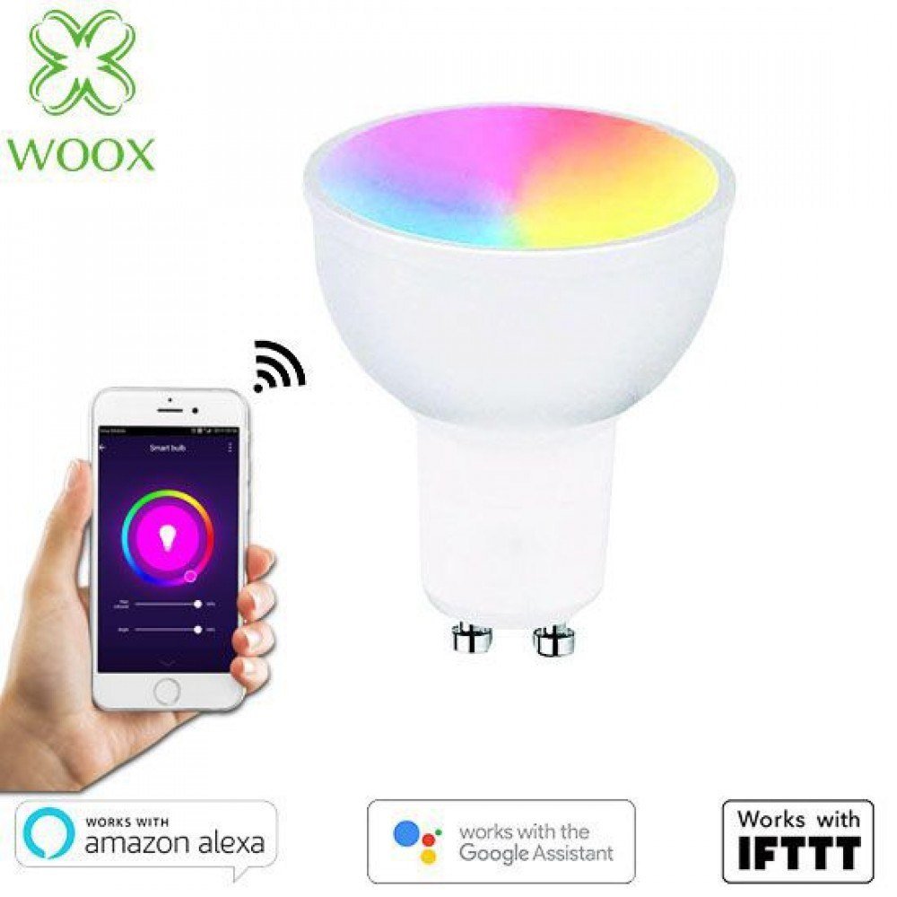 Smart Woox Woox ŻARÓWKA LED RGBW 5W GU10 400LM R9076