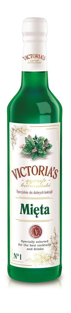 Victoria Cymes SYROP BARMAŃSKI MIĘTA 490ML