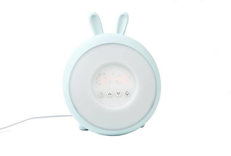 Rabbit&Friends Lampka budząca światłem niebieski królik regnum-128B