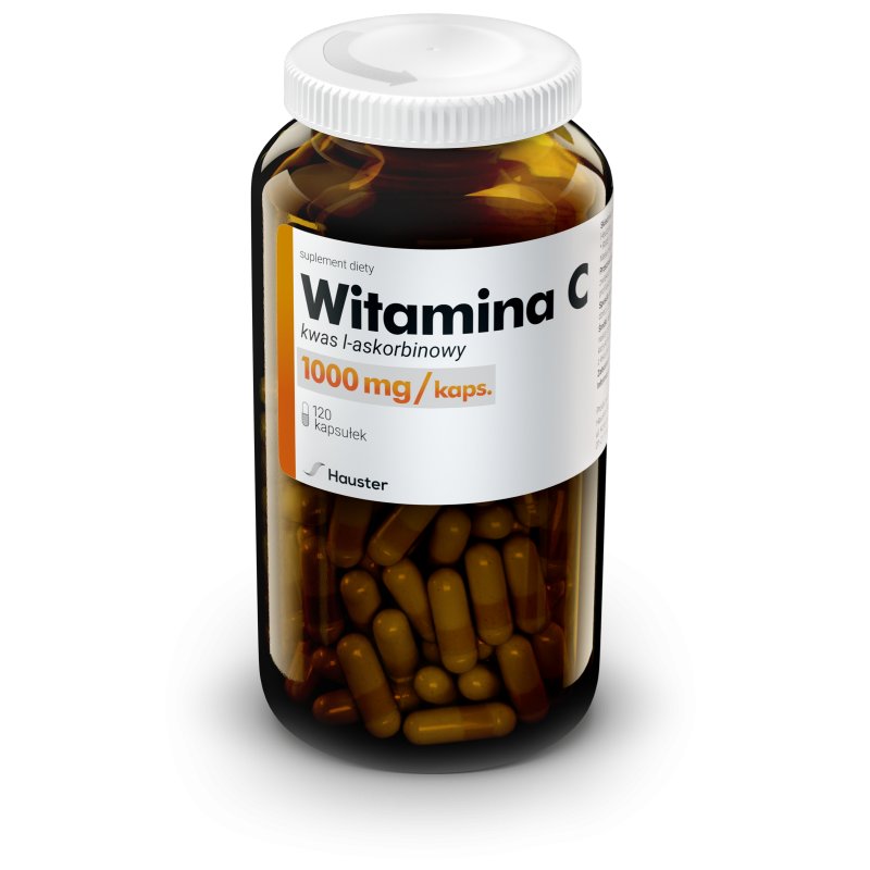 Hauster Hauster Witamina C 1000 mg - 120 kapsułek HAUS-237