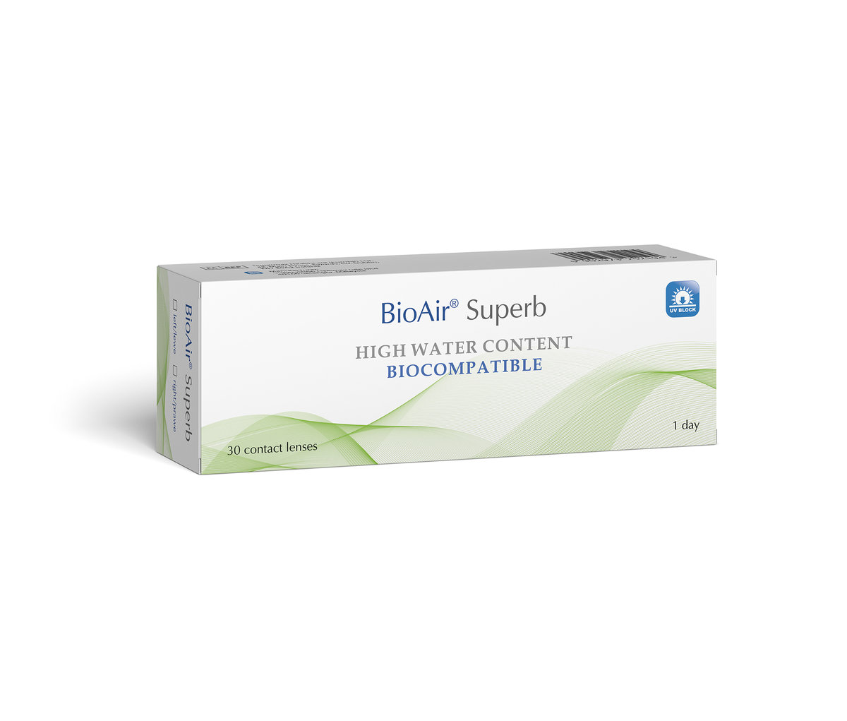 BioAir, Superb, Soczewki jednodniowe -4.75, 30 szt.