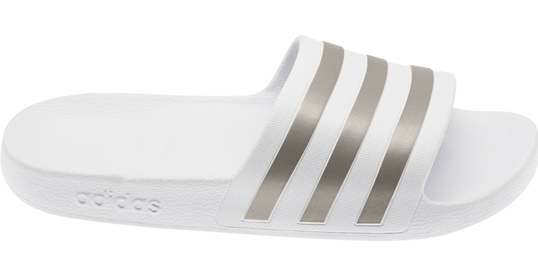 Adidas, Klapki damskie, Adilette Aqua EF1730, biały, rozmiar 38