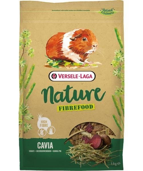 Versele-Laga Fibrefood Cavia Nature wysokobłonnikowy pokarm dla świnki morskiej 1kg MS_16078