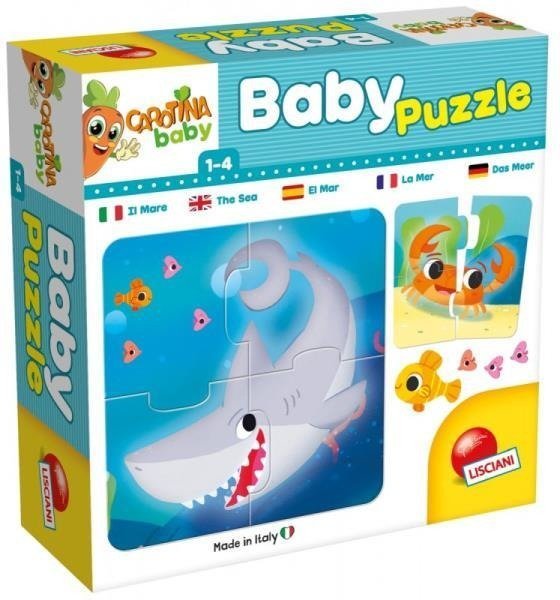 Lisciani Carotina Baby Puzzle Zwierzęta morskie 80069