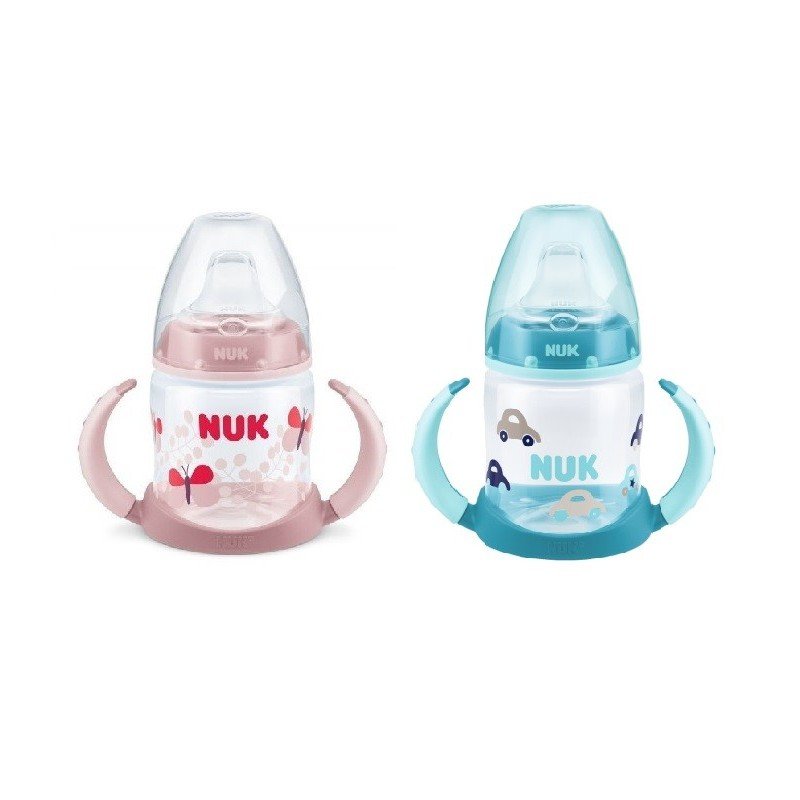 NUK Butelka plastikowa Pojemność - 150 ml, Kolor - Losowy, Wiek - 6-18 ms NN-ANU-BAUN-006