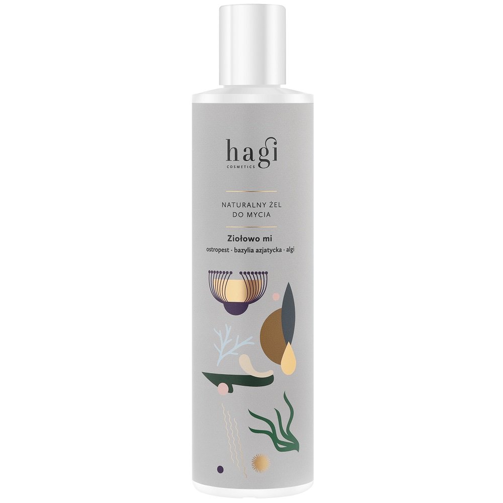 Hagi Hagi Naturalny Żel Do Mycia Ziołowo Mi Oczyszcza, łagodzi, regeneruję 300ml