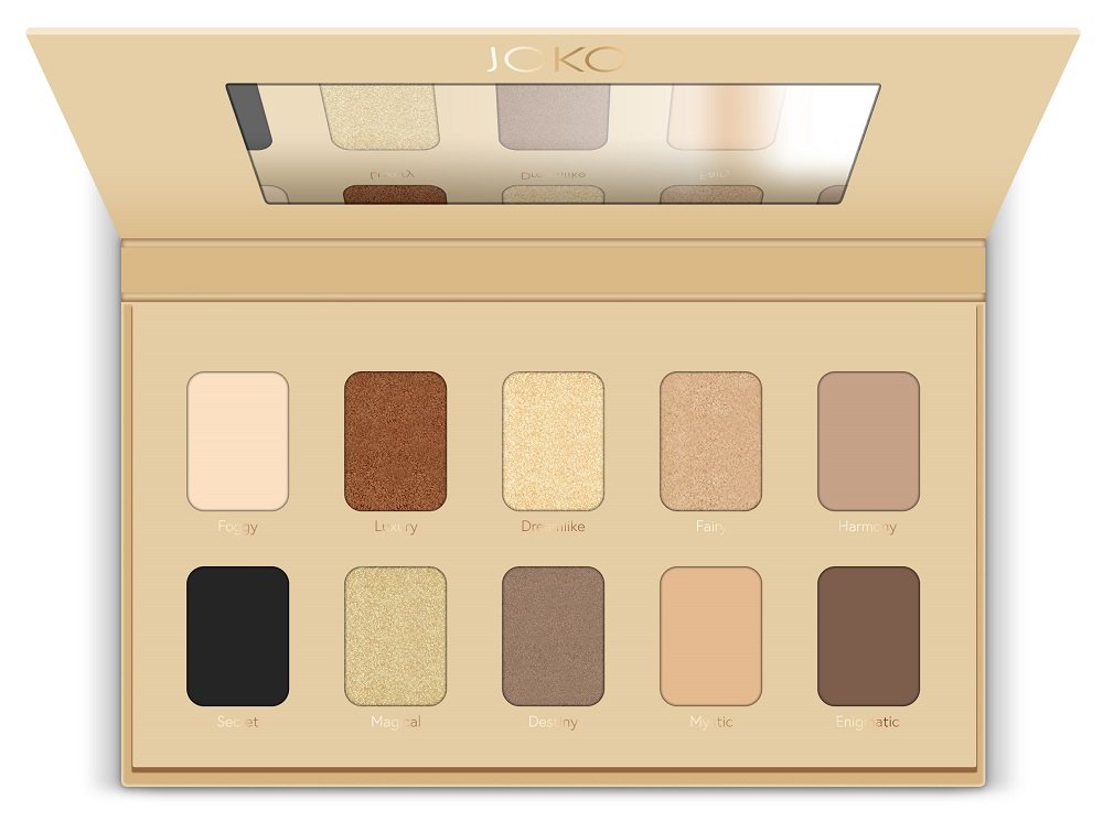 Joko Mood Board paleta 10 cieni do powiek Mystery