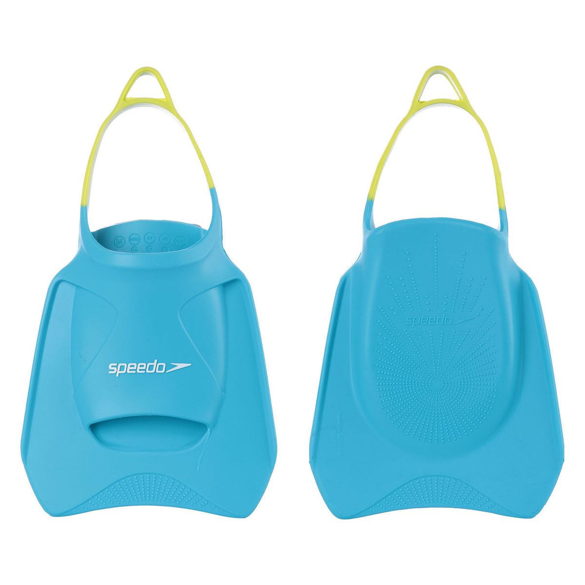 Speedo Biofuse Fitness Płetwy, turquoise/lime/ultramarine XL | EU 46-48 2019 Akcesoria pływackie i treningowe 68-08766C608-XL