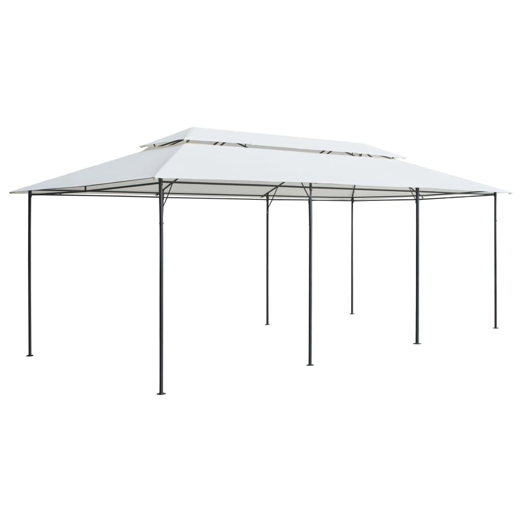 vidaXL Altana, 600x298x270 cm, biała, 180 g/m