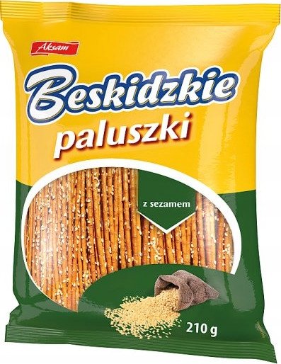 Aksam Paluszki sezamowe 175g