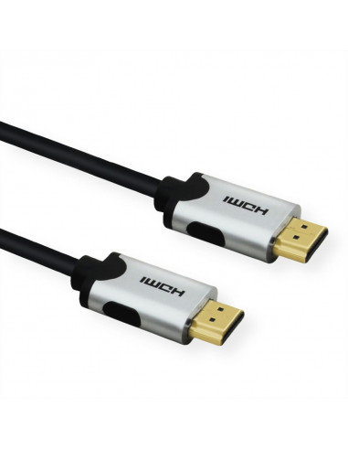 Value Kabel HDMI Ultra High Speed 10 K, ST/ST, czarny, 1 m 11.99.5940