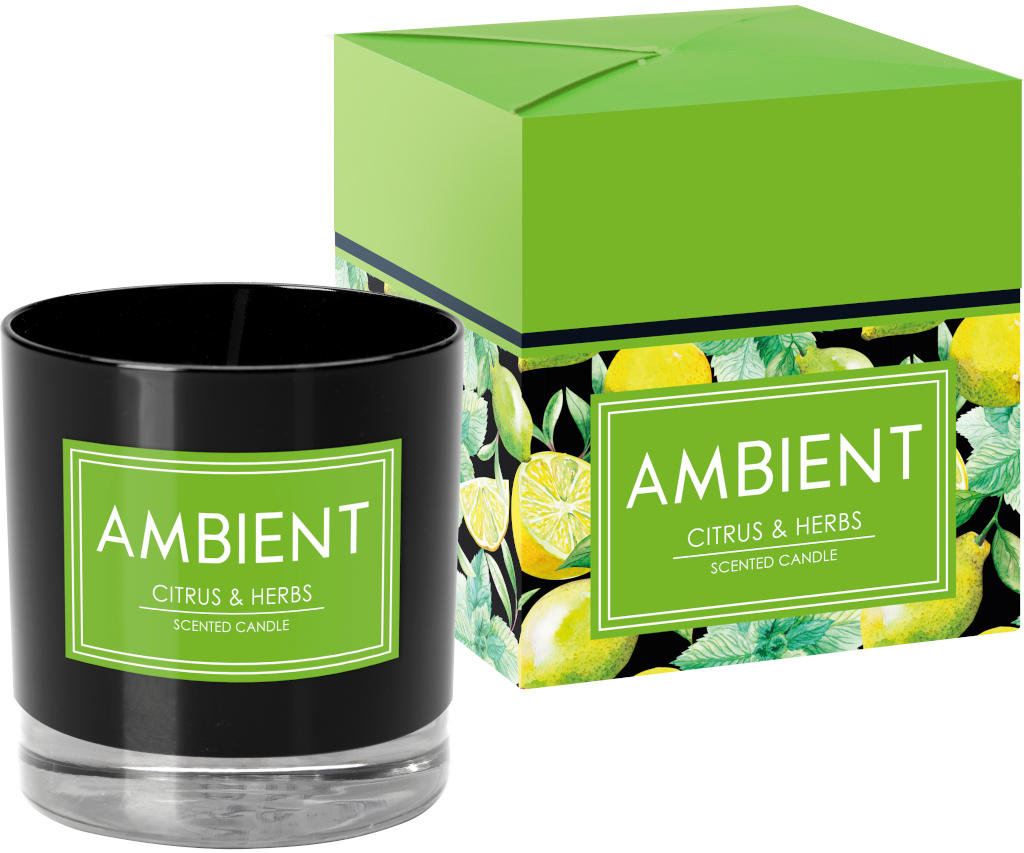 Bispol Ambient świeca zapachowa Citrus & Herbs