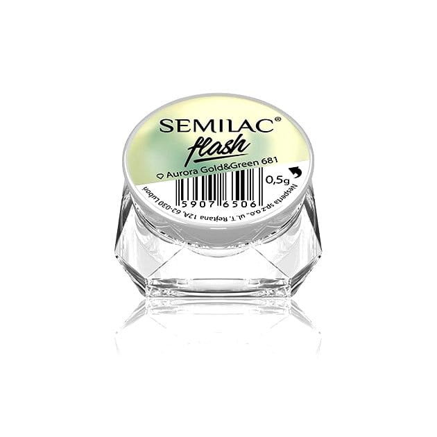 Semilac FLASH AURORA GOLD 681
