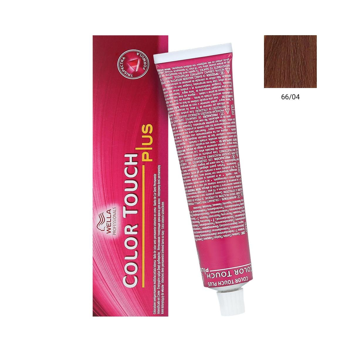 Wella Professionals Color Touch Plus farba do włosów 60 ml dla kobiet 66-04
