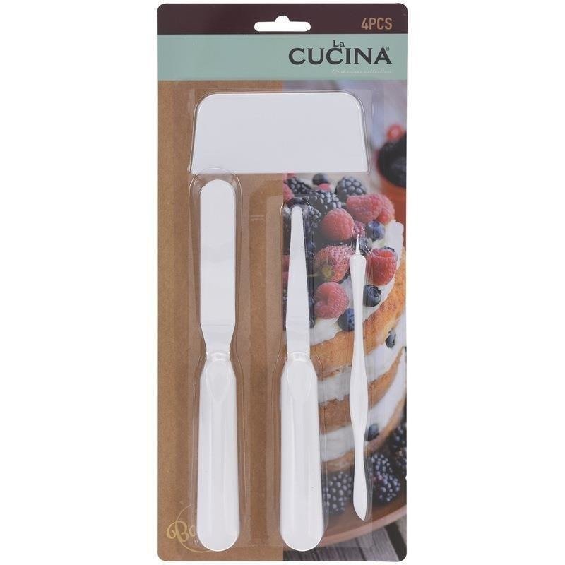 łopatka La Cucina Szpatułka do rozprowadzania kremu tortu 4x 142809