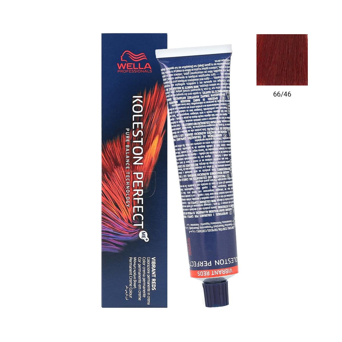 Wella Professionals Koleston Perfect Me+ 60ml Farba do włosów, Koleston Perfect Me - 66/46