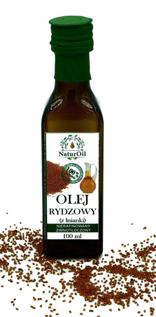 Olej rydzowy z lnianki dr. Budwig 100ml NaturOil
