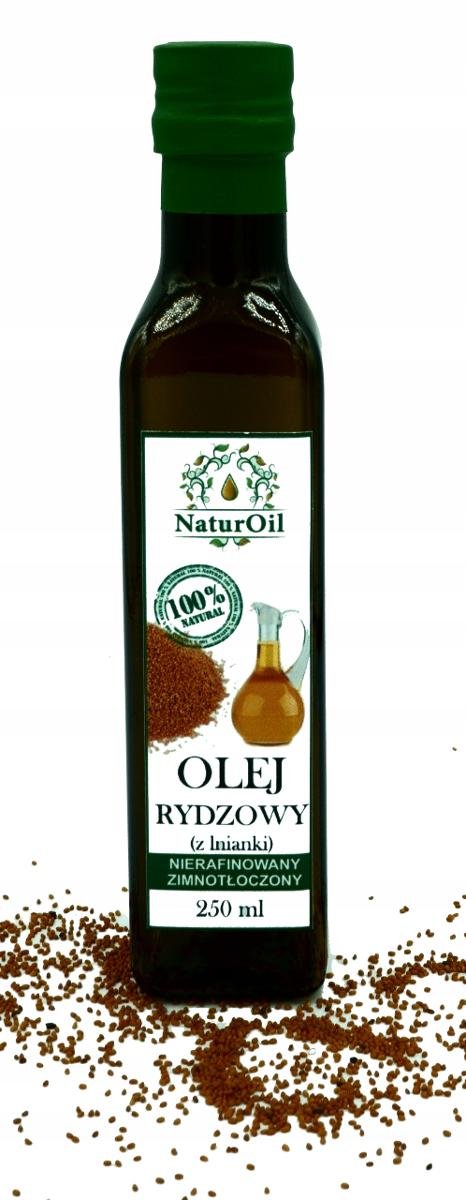 Olej rydzowy z lnianki dr. Budwig 250ml NaturOil