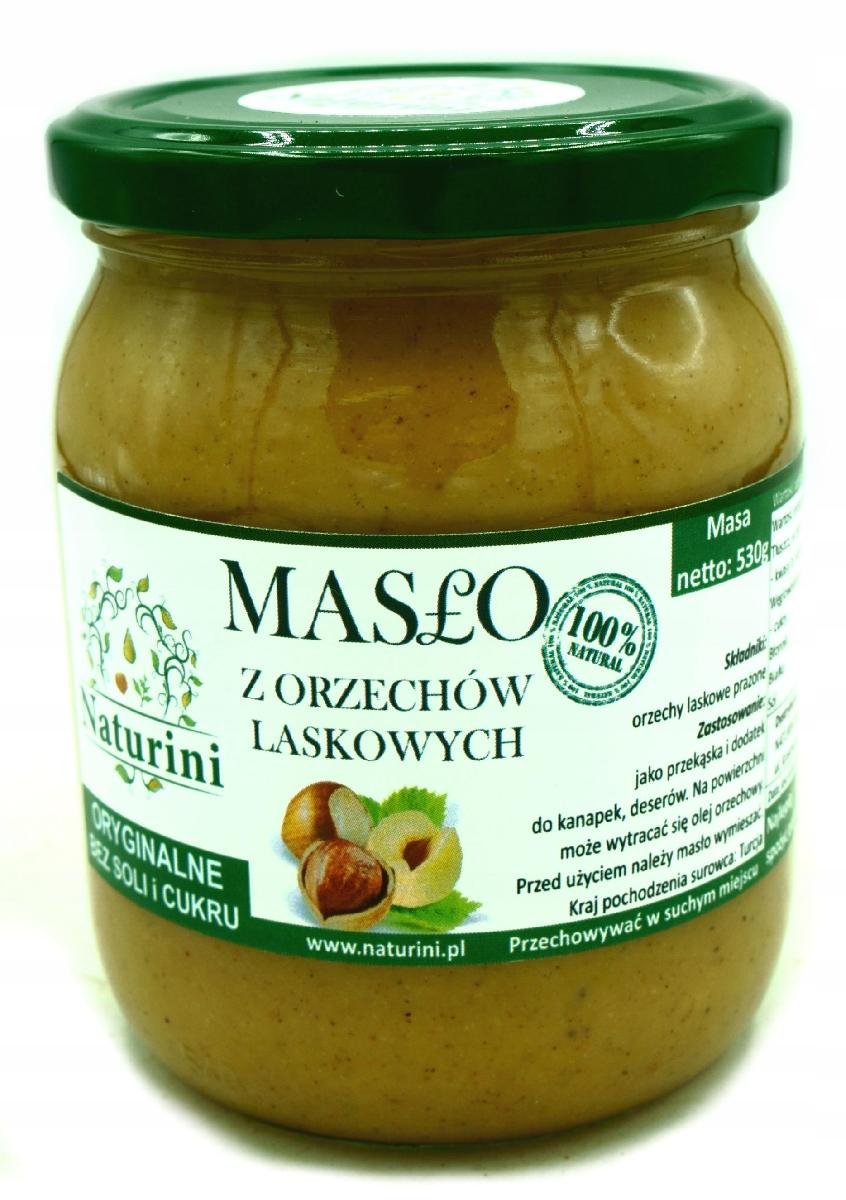 MASŁO Z ORZECHÓW LASKOWYCH 100% SMOOTH 530g