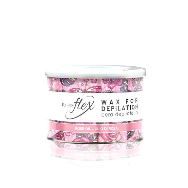 ItalWax Flex Wosk miękki Depilacja puszka 400 rose