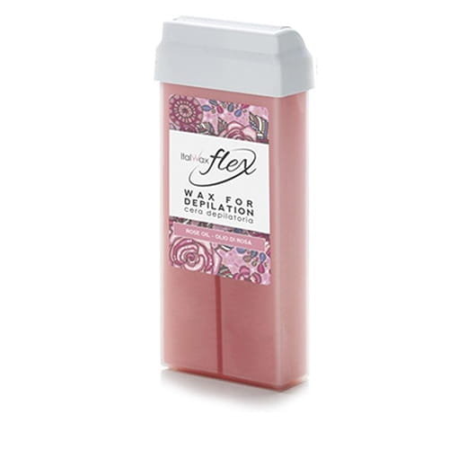 Wosk W Rolce ItalWax Flex do depilacji 100ml Rose