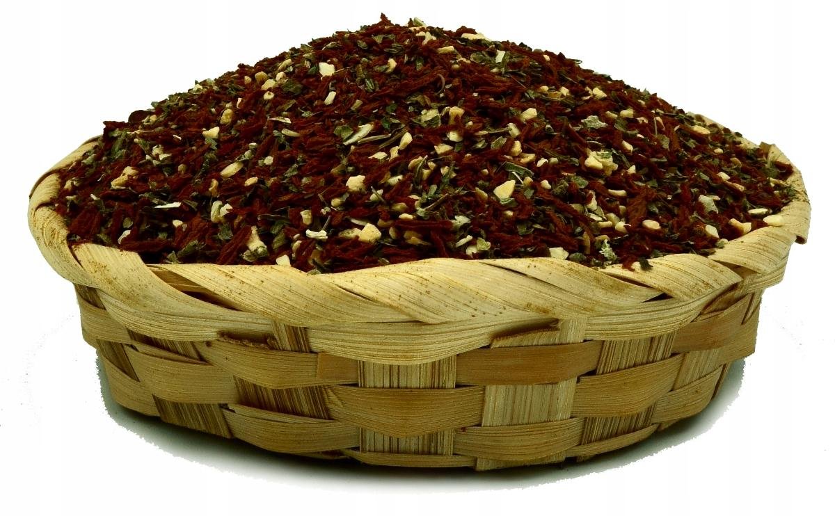 Pomidory suszone z czosnkiem i bazylią 500g POLSKA