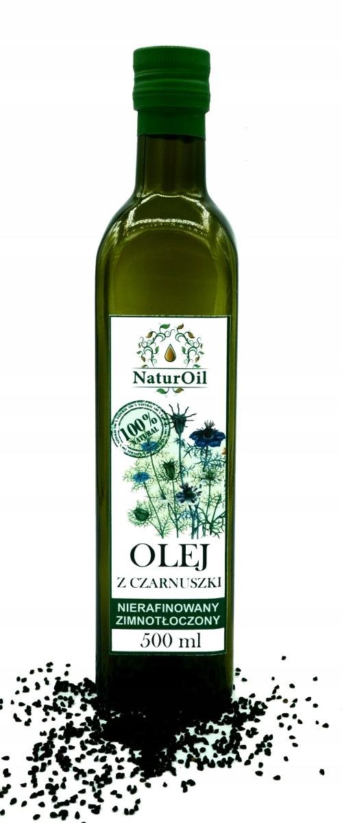 Olej z czarnuszki PREMIUM 500ml NaturOil