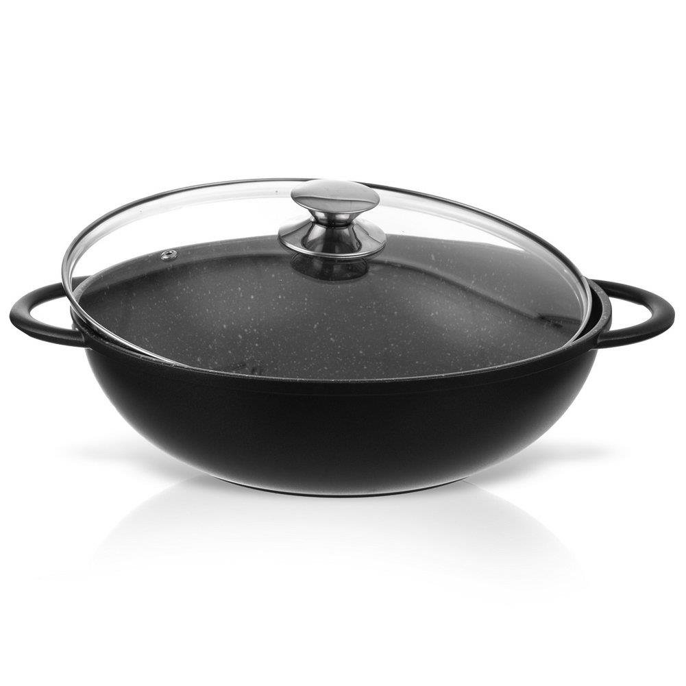 Orion Patelnia WOK 32 cm granitowa garnek GRANDE 112979