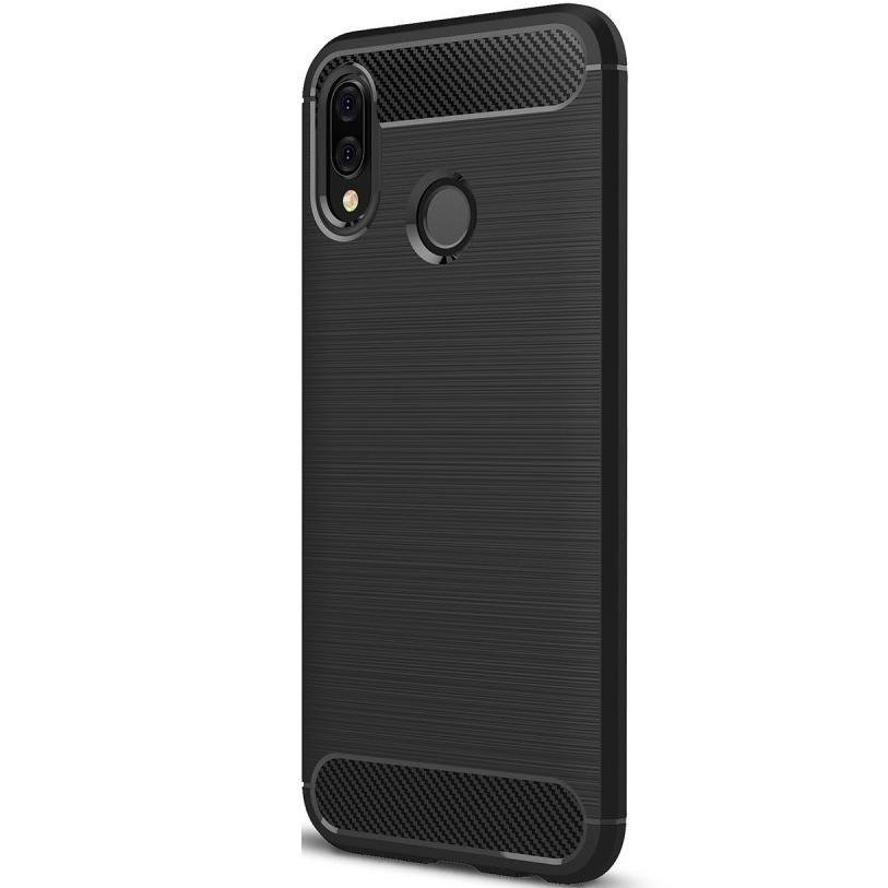 NoName Etui Carbon Huawei P20 Pro czarny black