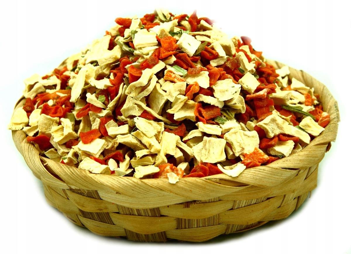 Mieszanka warzyw suszonych kostka BEZ CHEMII 200g