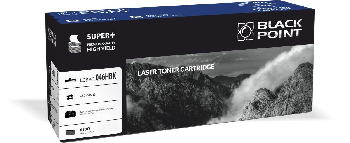 Black Point CRG-046HB BLACK toner zamiennik do Canon i-Sensys: LBP653Cdw, LBP654Cx, MF732Cdw, MF734Cdw, MF735Cx LCBPC046HBK