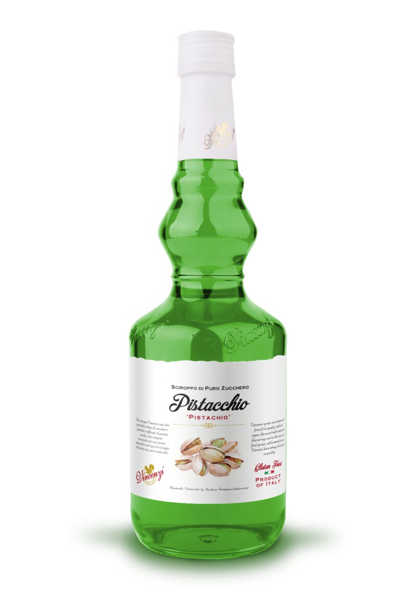 Vincenzi, syrop do kawy Pistacja, 700 ml