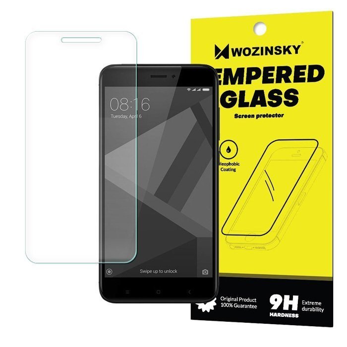 Wozinsky Tempered Glass szkło hartowane 9H Xiaomi Redmi 4X (opakowanie koperta) 7426825348753