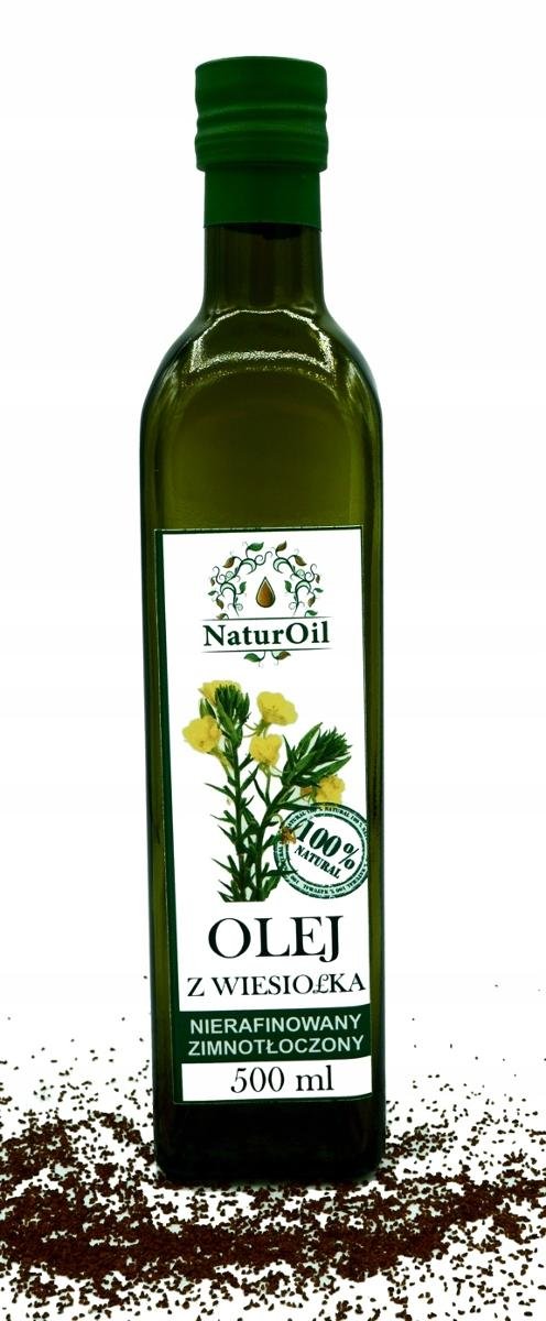 Olej z wiesiołka dwuletniego 500ml NaturOil