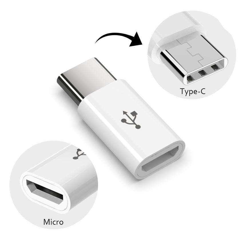 Adapter micro USB do USB typ C 3.1 / typu C