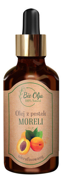 Olej Z Pestek Moreli Nierafinowany Naturalny 50ml