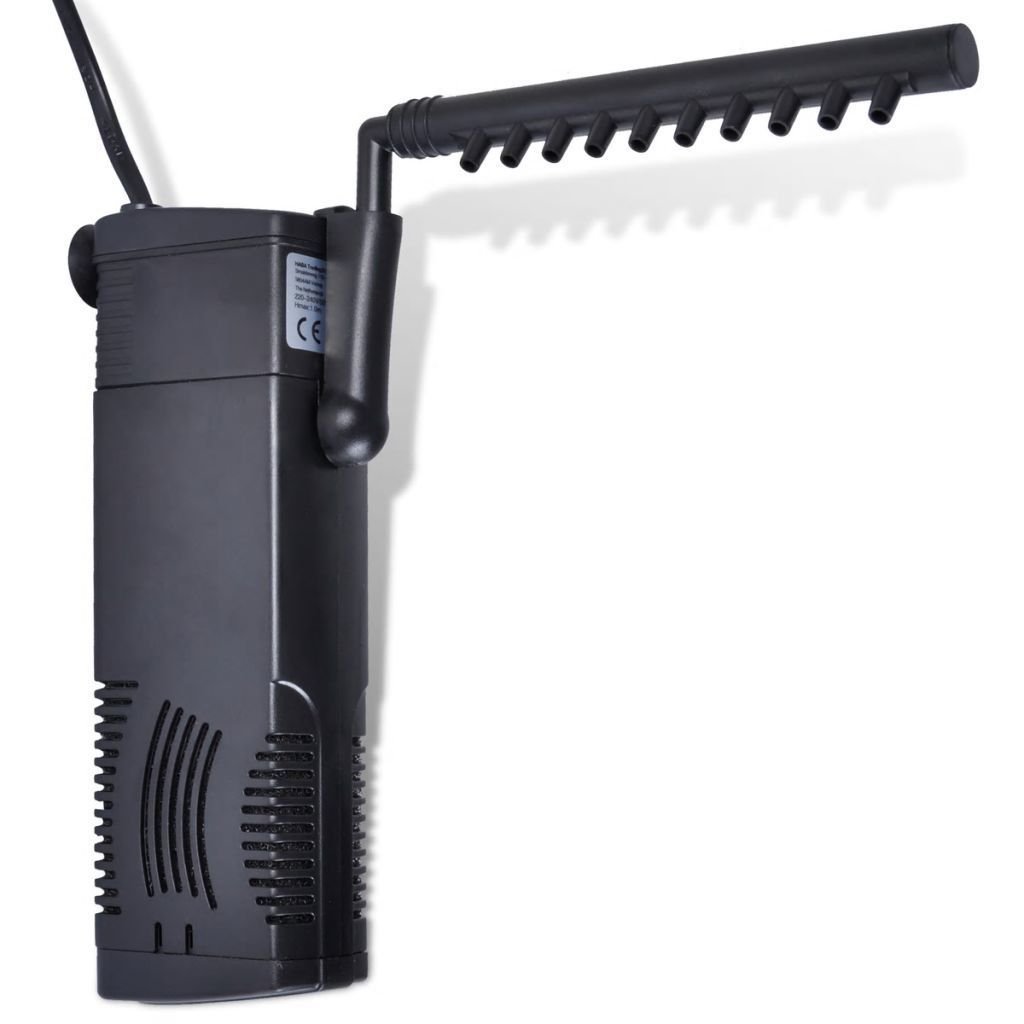 vidaXL Pompa do akwarium z filtrem wglowym (600 l/h).