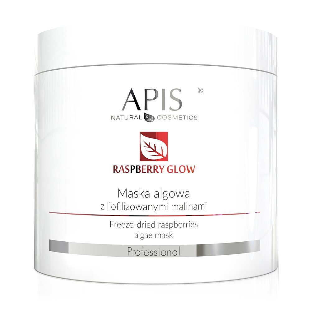 Apis Professional Maska algowa z liofilizowanymi malinami Professional Raspberry Glow 250g