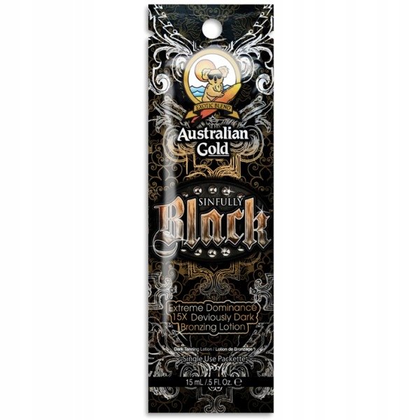 Australian Gold, Sinfully Black, bronzer do opalania, 15 ml