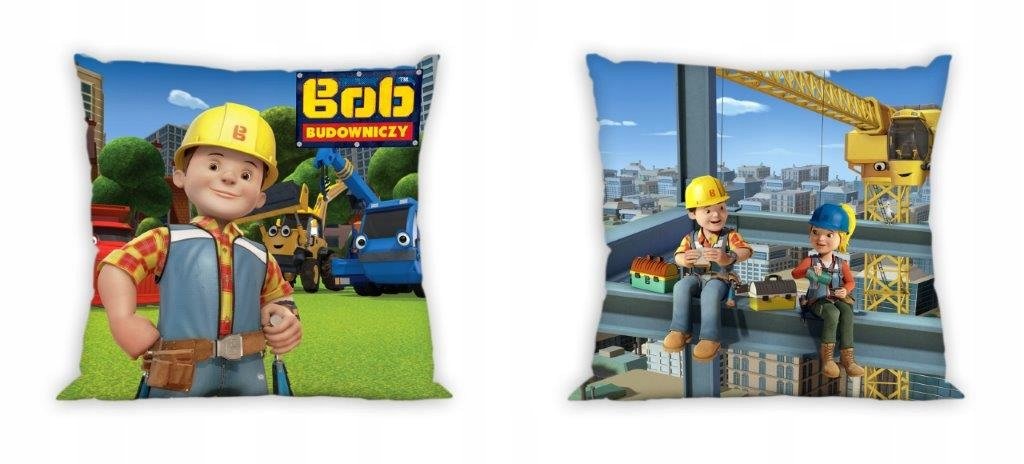FO Poszewka Dwustronna Bob Budowniczy 005 40x40 cm 12710