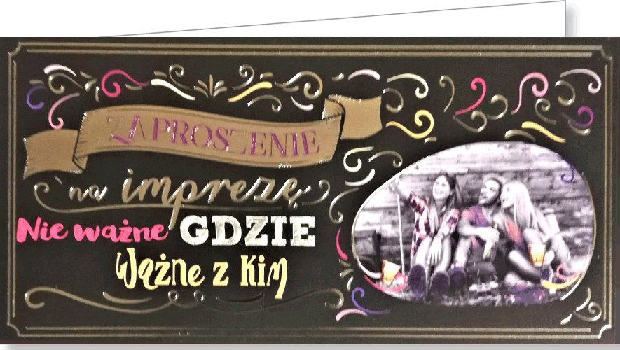 Zaproszenie uniwersalne ZAB51