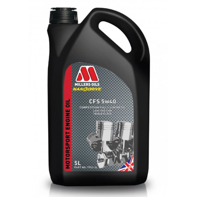 Millers Oils CFS 5W40 NANODRIVE 5L 7953-5L