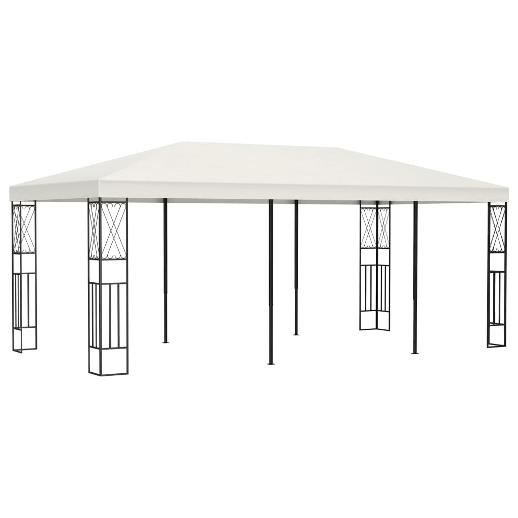 vidaXL Altana, 3 x 6 m, kremowa, tkanina 48009