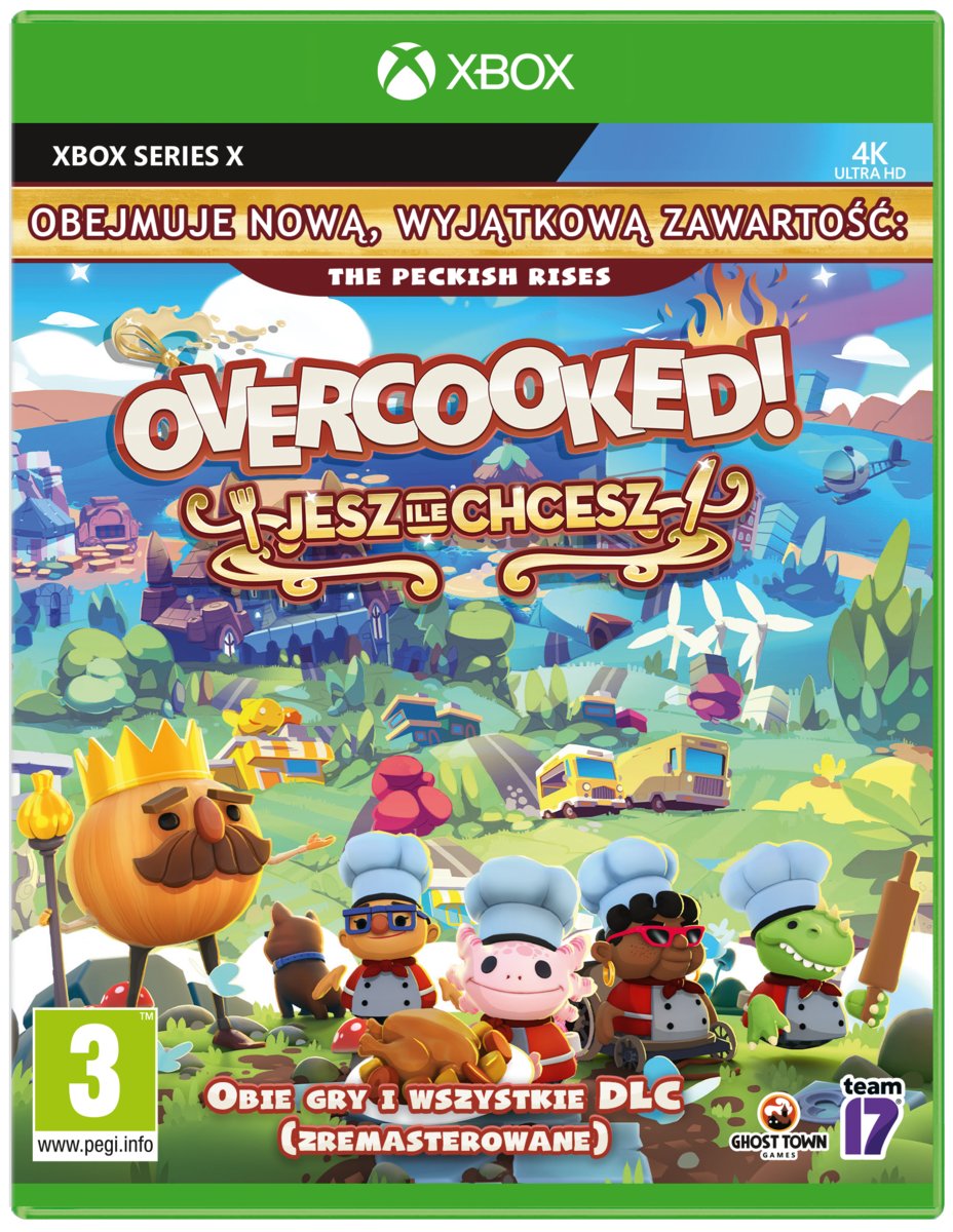 Overcooked: Jesz ile chcesz GRA XBOX SERIES X