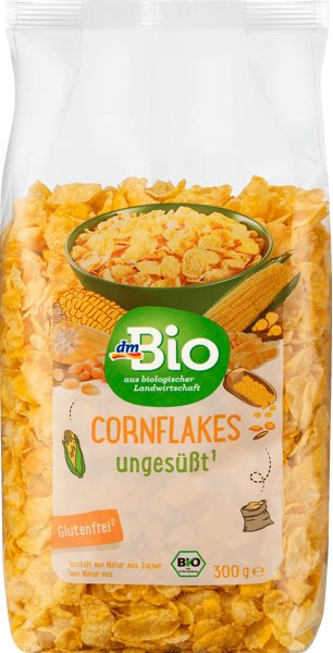 Płatki kukurydziane bez cukru DM BIO, 300 g