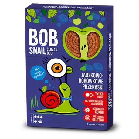 Bob Snail Przekąski jabłkowo - borówkowe 60 g