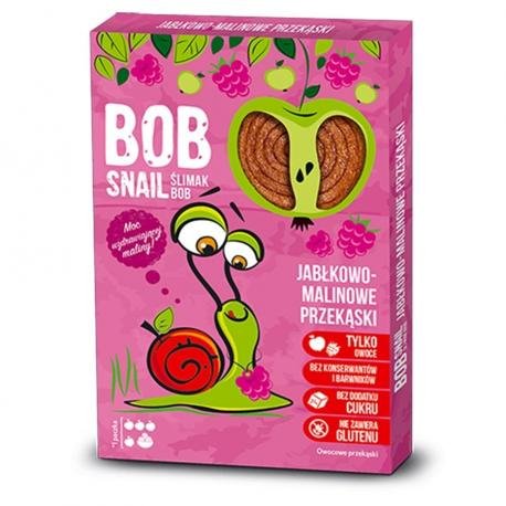 Bob Snail Przekąski jabłkowo - malinowe 60 g