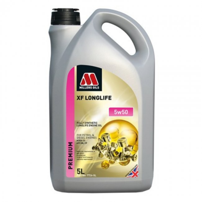 Millers Oils XF Longlife 5w50 5l