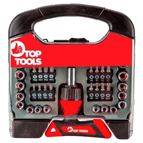 Top Tools Końcówki wkrętakowe nasadki uchwyt 39D200 44el